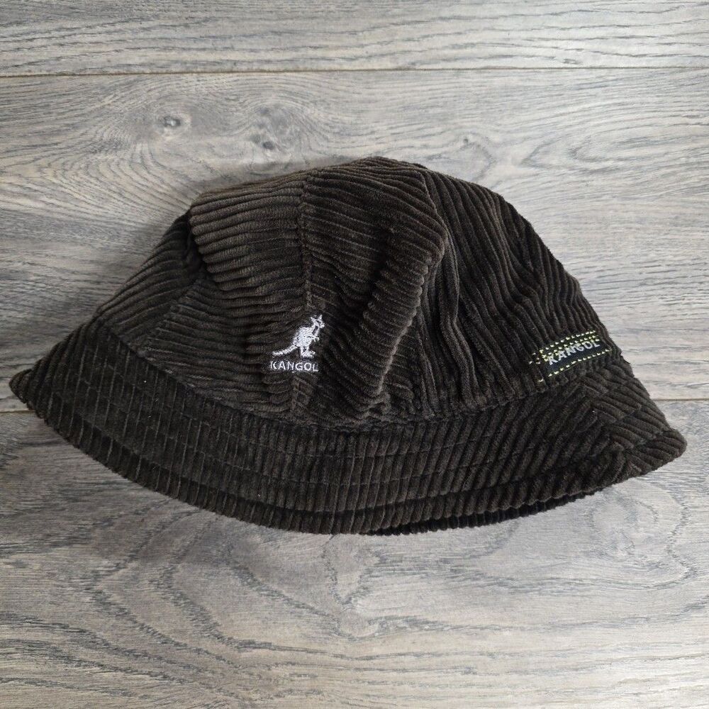 100% Authentic Kangol Cord Corduroy Bucket Hat CA01474 Size S
